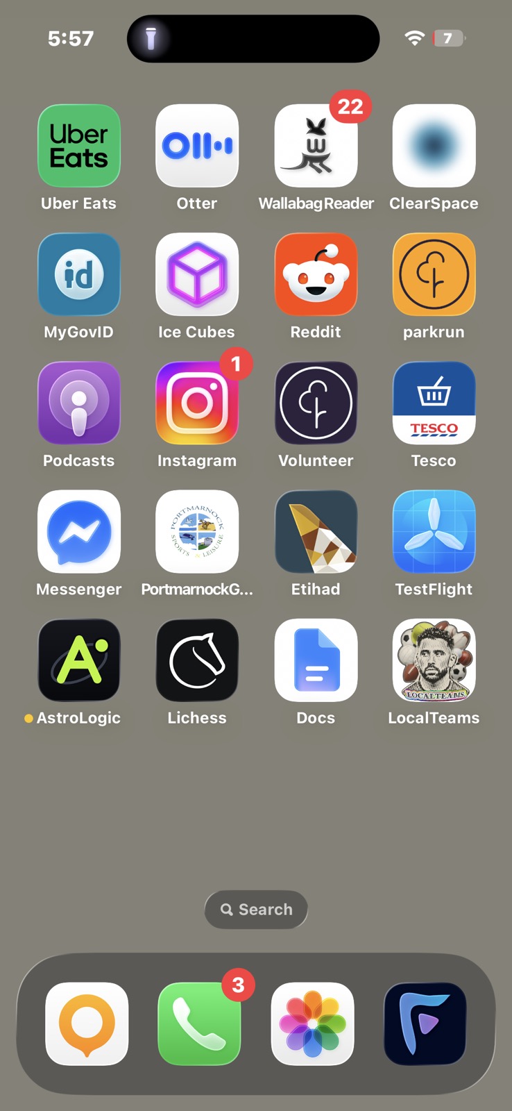 App icon on Home Screen